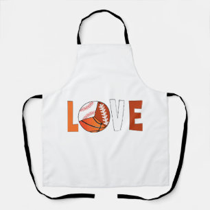 Tennis Basketball Baseball Football Lover Schürze