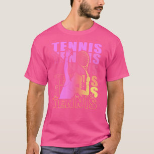 Tennis Bekleidung Outfit Tennis Player Girl T-Shirt