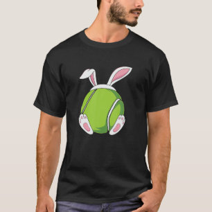 Tennis Bunny Ears Funny Easter - Tennis Bunny East T-Shirt