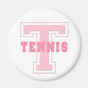 Tennis Button Magnet