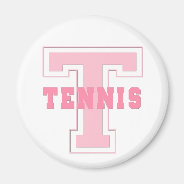 Tennis Button Magnet (Vorne)