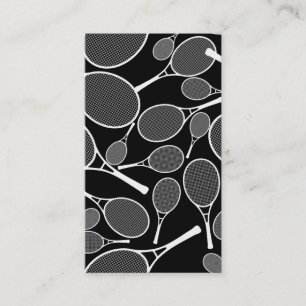 Tennis - carte de visite personnel