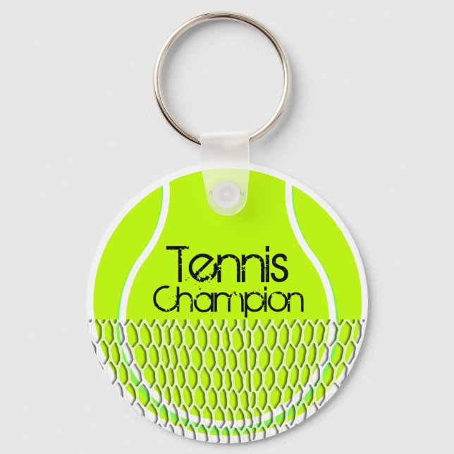 Tennis Champion Schlüsselanhänger (Vorderseite)