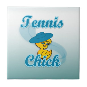 Tennis Chick #3 Fliese