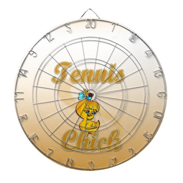 Tennis Chick Dartscheibe (vorne)