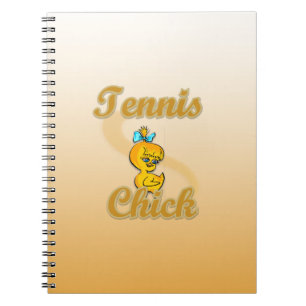Tennis Chick Notizblock