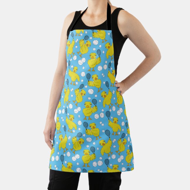 Tennis Chick Pattern Schürze (InSitu)