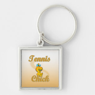 Tennis Chick Schlüsselanhänger