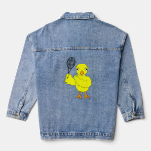 Tennis Chick Tasse Jeansjacke