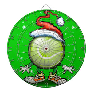 Tennis Christmas Dartscheibe