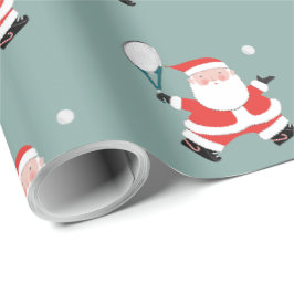 Tennis Christmas Wrapping Paper Geschenkpapier