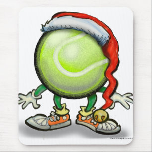 Tennis Chrsitmas Mousepad