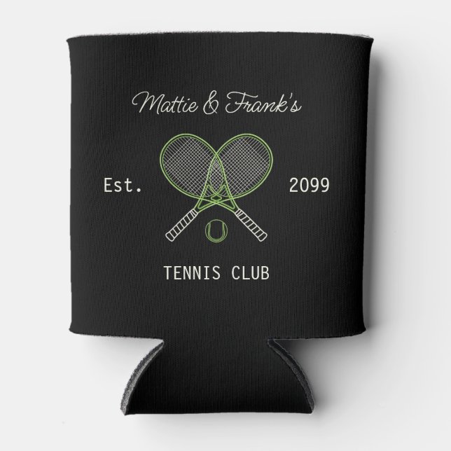 Tennis Club Bar Can Cooler Dosenkühler (Vorderseite)