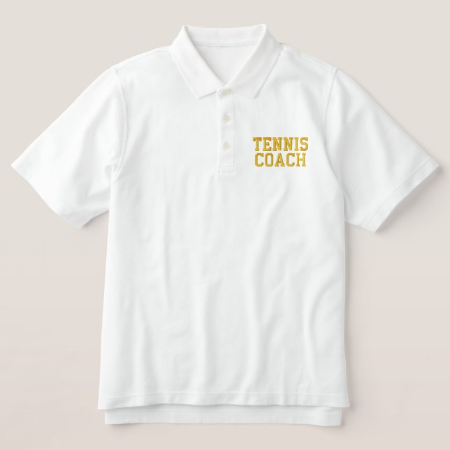 TENNIS COACH (Design Vorderseite)