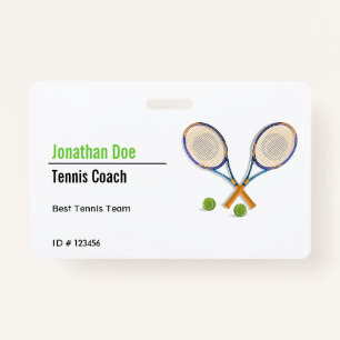 Tennis Coach Ausweis
