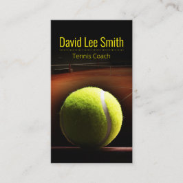 Tennis-Coach Business Card Visitenkarte