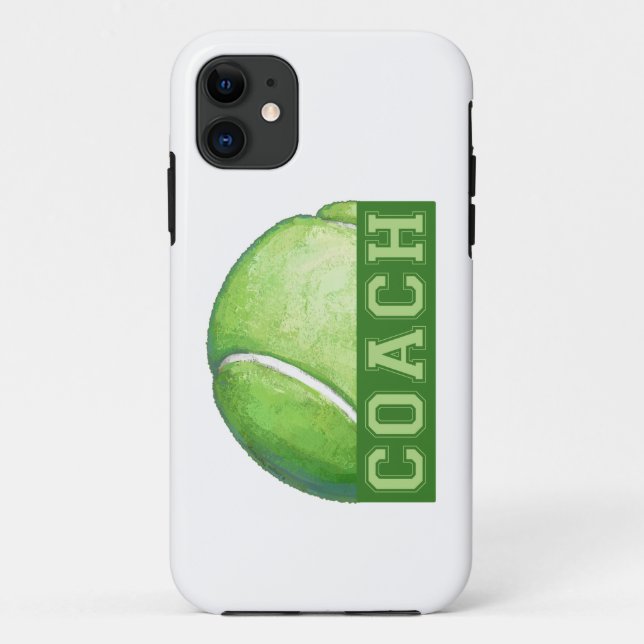 Tennis Coach Case-Mate iPhone Hülle (Rückseite)