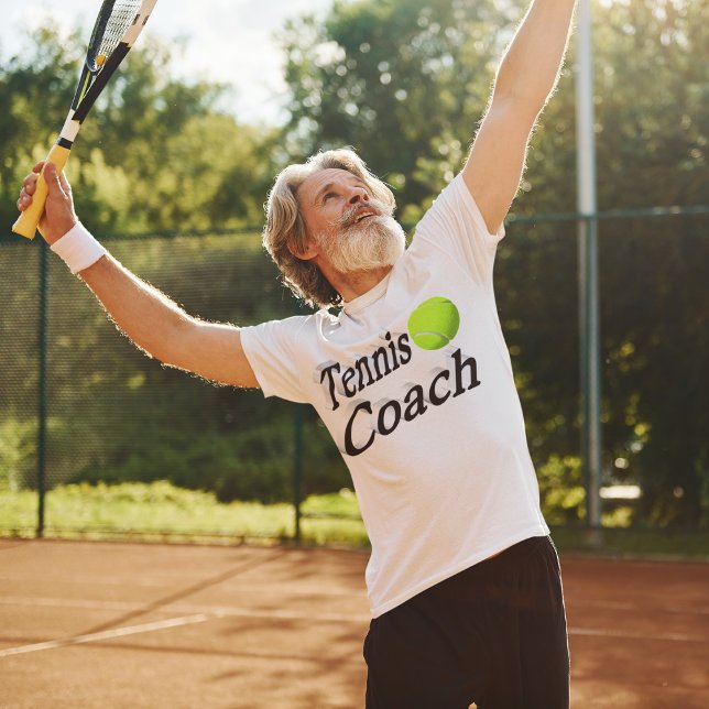 Tennis Coach T-Shirt (Von Creator hochgeladen)