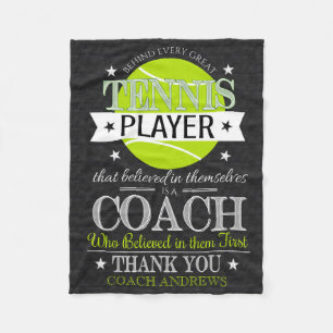 Tennis Coach Vielen Dank, Blanket Fleecedecke