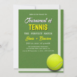 Tennis Country Club Einladung