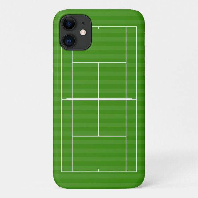 TENNIS COURT LINE MARKING Case-Mate iPhone FALL Hülle (Rückseite)
