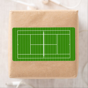 TENNIS COURT LINE MARKING ETIKETT