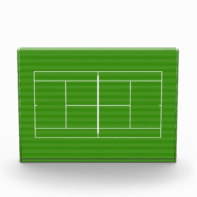 TENNIS COURT LINE MARKING FOTOBLOCK (Vorderseite)