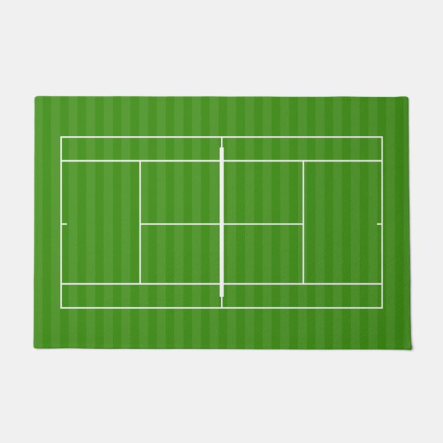 TENNIS COURT LINE MARKING FUßMATTE (Vorderseite)