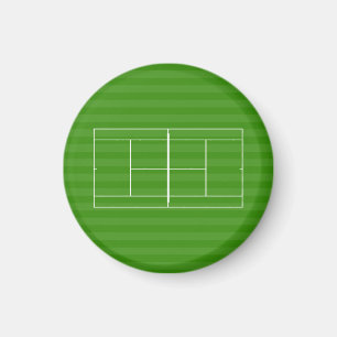 TENNIS COURT LINE MARKING Magnet
