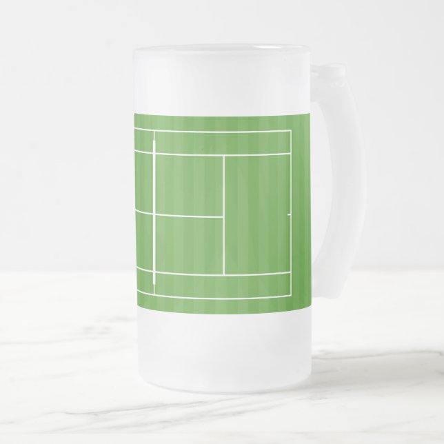 TENNIS COURT LINE MARKING MATTGLAS BIERGLAS (VorderseiteRechts)