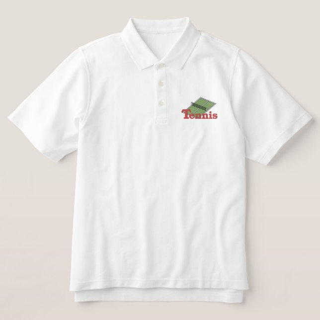 Tennis Court Logo (Design Vorderseite)