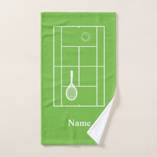Tennis Court personnalisé Tennis serviette main