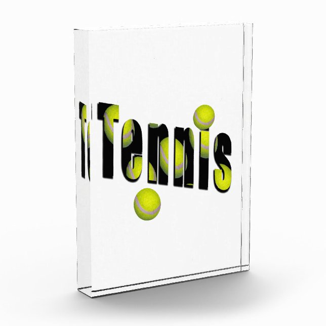 Tennis Das Spiel Fotoblock (Links)