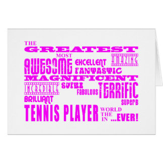 Tennis de filles : Plus grand joueur de tennis