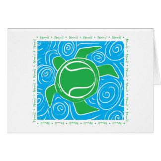 Tennis de plage de tortue