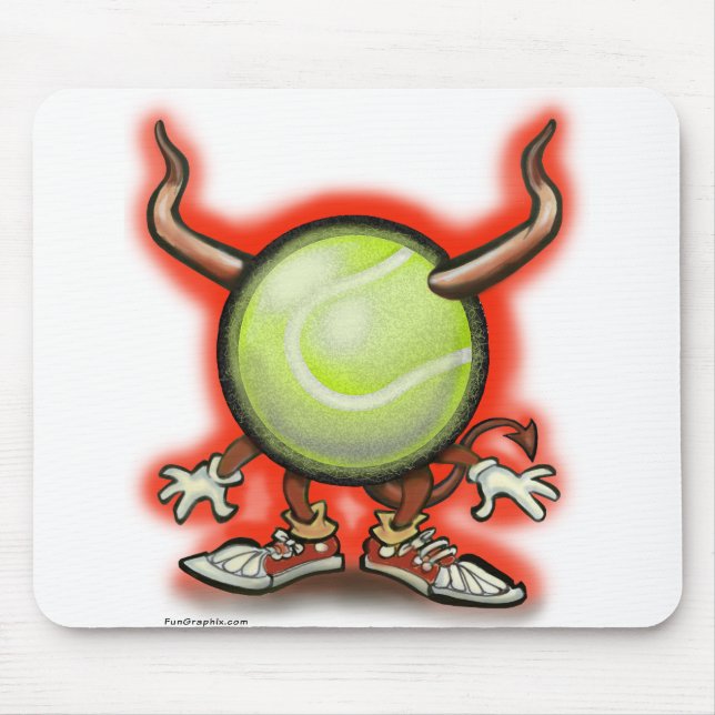 Tennis Demon Mousepad (Vorne)