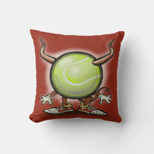 Tennis-Demon-Sitzkissen Kissen