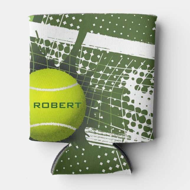 Tennis Design Can Cooler Dosenkühler (Vorderseite)