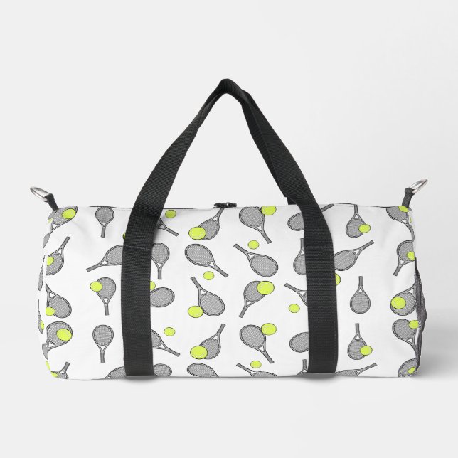 Tennis Design Duffle Bag (Vorderseite)
