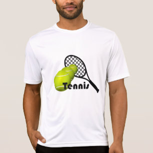 Tennis Design Männer Aktives Tragen Sport-Tek T-Shirt