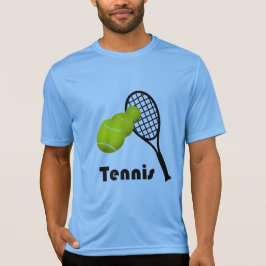 Tennis Design Männeraktives Tragen Sport-Tek T-Shirt