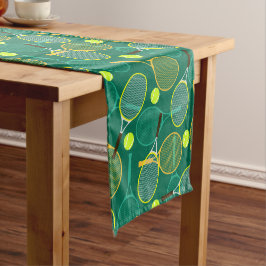 Tennis Design Table Runner Kurzer Tischläufer