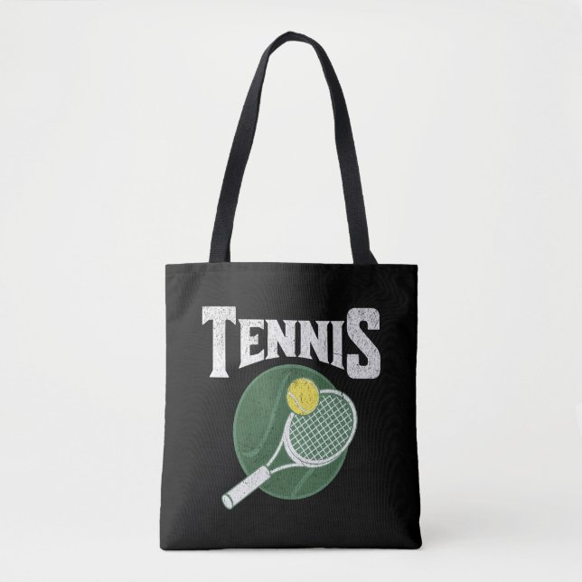 Tennis-Design Tasche (Vorderseite)