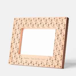 Tennis Deuce Geätzte Rahmen