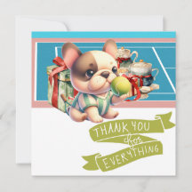 Tennis Dog Birthday