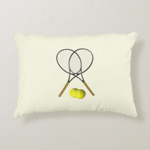 Tennis Doppel Cream Dekokissen