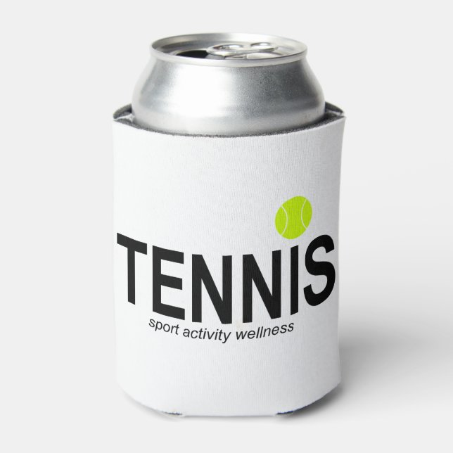Tennis Dosenkühler (Kanne Vorderseite)