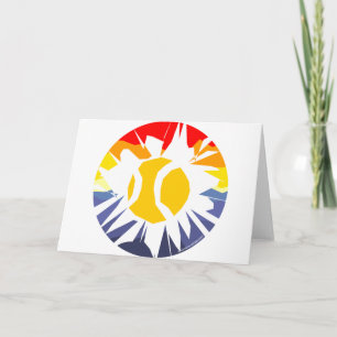 Tennis durchbricht Wand Karte