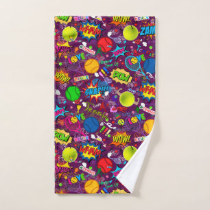 😍 🤩 Tennis écotique 🎾 motif violet