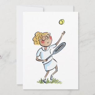 Tennis Einladung